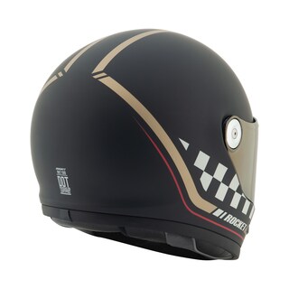 Foto 3 | Casco Joe Rocket Rkt 180 Classic 92’ Certificación Dot, Mica Resistente A Rayos Uv, Ventilación Cross Link Y F