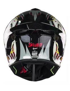 Foto 5 | Casco Para Moto Kov Buster Skualo Negro Cert Dot Mica Humo