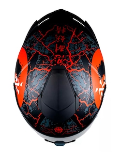 Foto 6 | Casco Integral Para Moto Kov Buster Rider Armour Rojo