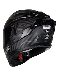 Foto 3 | Casco Para Moto Kov Ares Knox Negro Gris Cert Dot Mica Humo