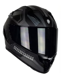 Foto 4 | Casco Para Moto Kov Ares Knox Negro Gris Cert Dot Mica Humo