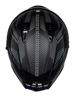 Foto 5 | Casco Para Moto Kov Ares Knox Negro Gris Cert Dot Mica Humo