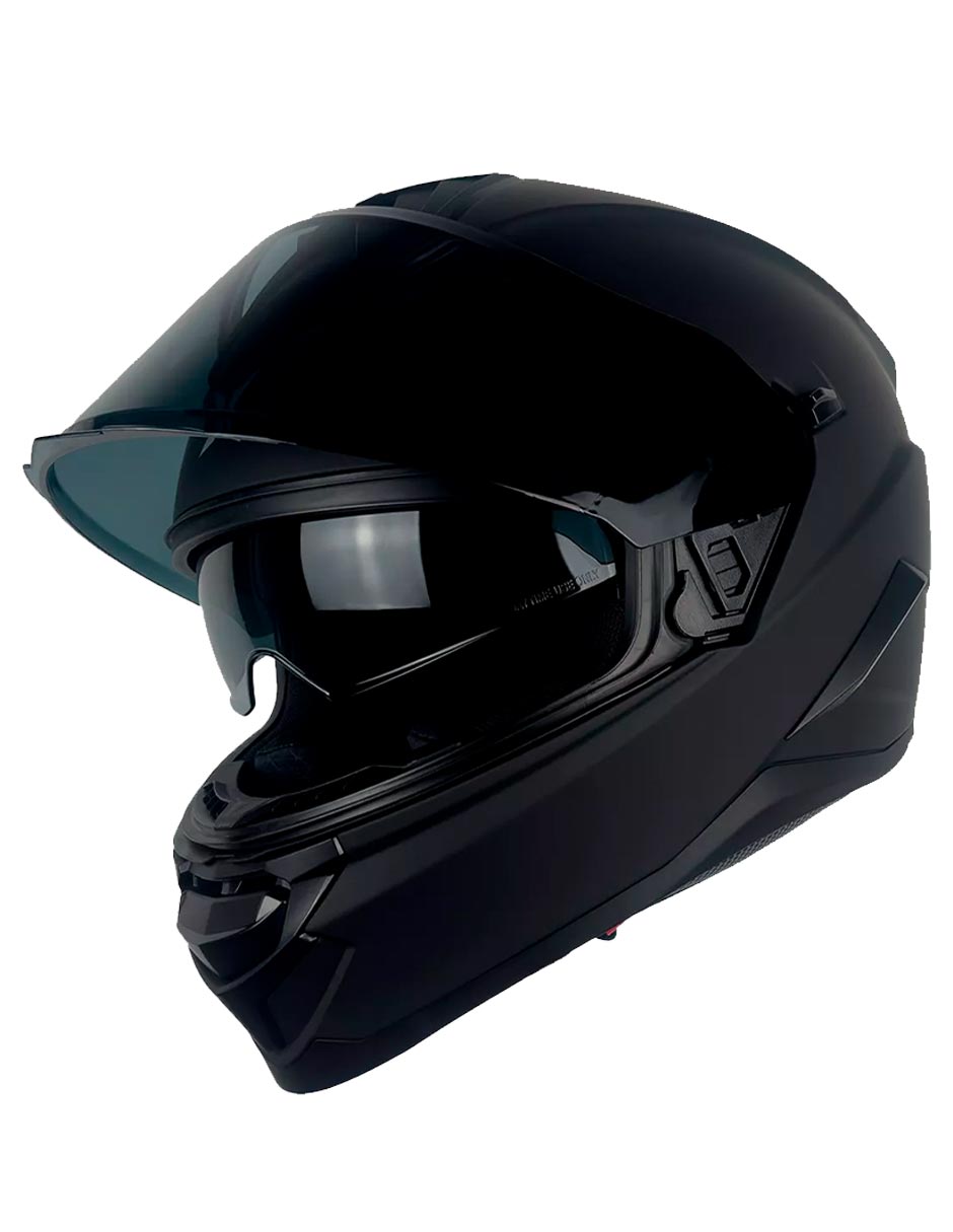 Foto 3 pulgar | Casco Integral De Moto X-kov Magneto Solid Negro Ece22.06