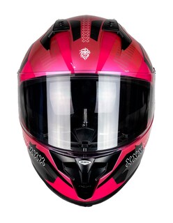 Foto 5 | Casco Integral De Moto Kov Ares Knox Rosa Negro Dot