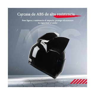 Foto 2 | Casco Certificado Con Bluetooth Oreja De Gato Talla Ch Eo Safe Imports Esi-19998 Negro