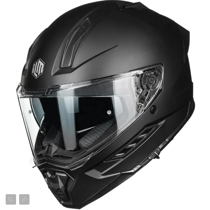Casco De Moto Ilm Mf568 Negro Matte $2,520