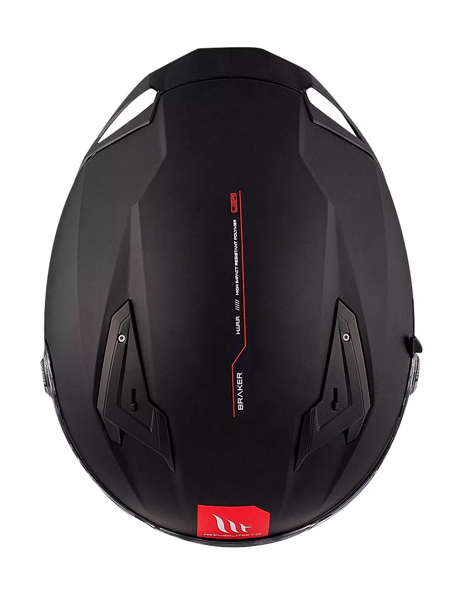 Foto 5 pulgar | Casco Mt Helmets Braker A1 Negro Mate Certificación Ece2206