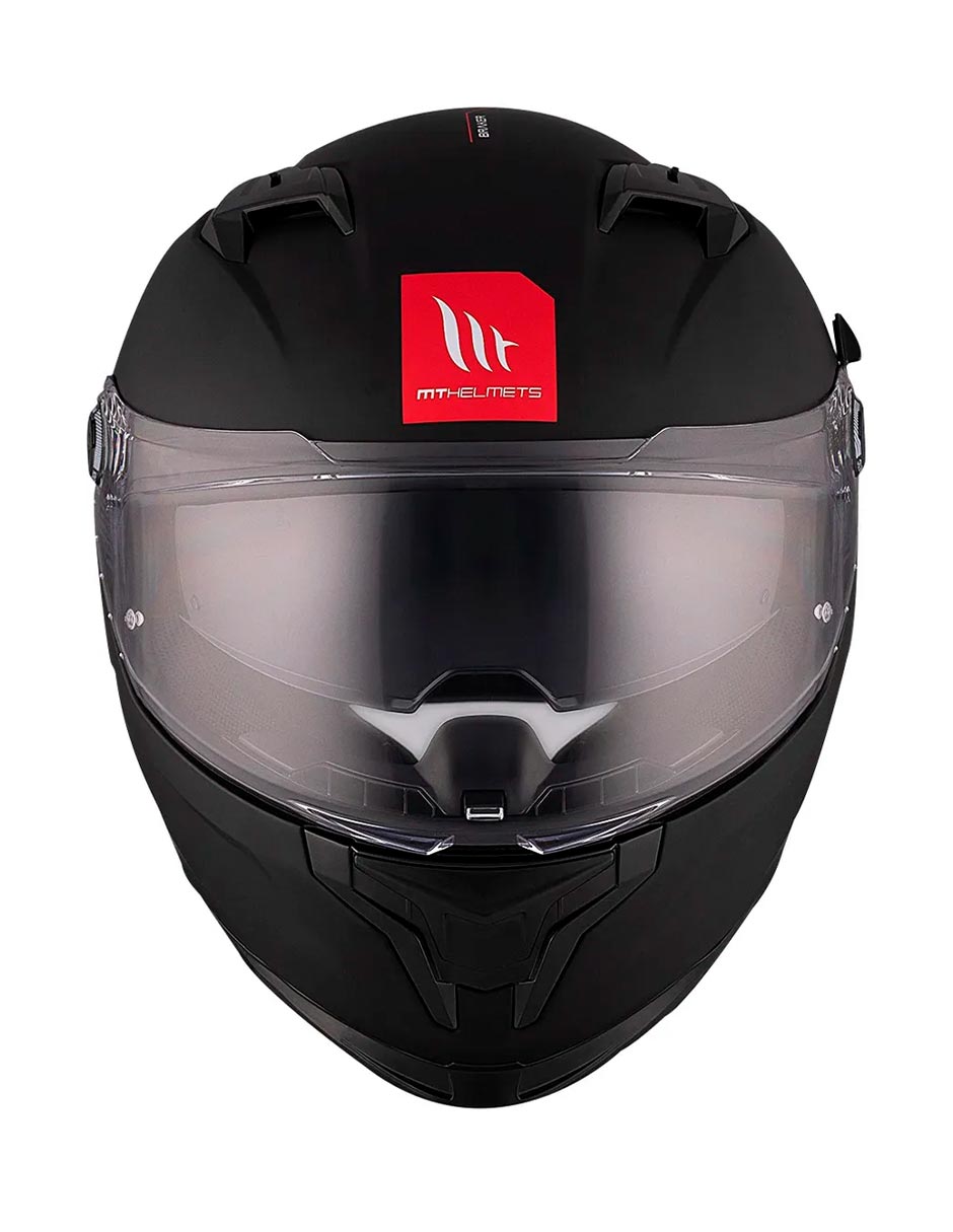 Foto 8 pulgar | Casco Mt Helmets Braker A1 Negro Mate Certificación Ece2206