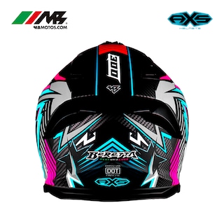 Foto 2 | Casco Para Motocicleta Axs Performance Beretta Azul