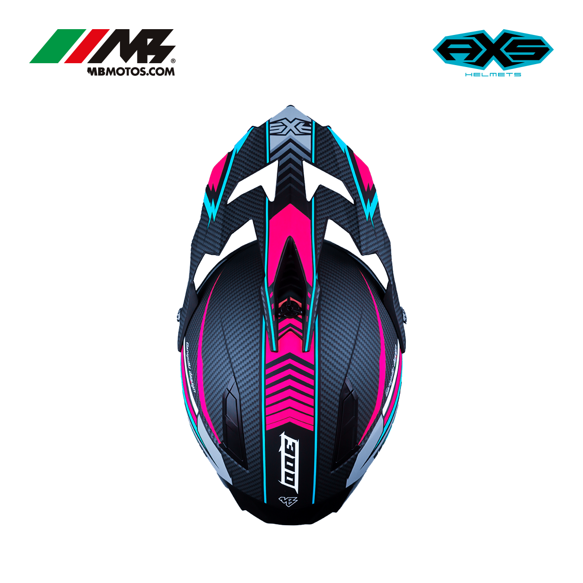 Foto 6 pulgar | Casco Para Motocicleta Axs Beretta Azul