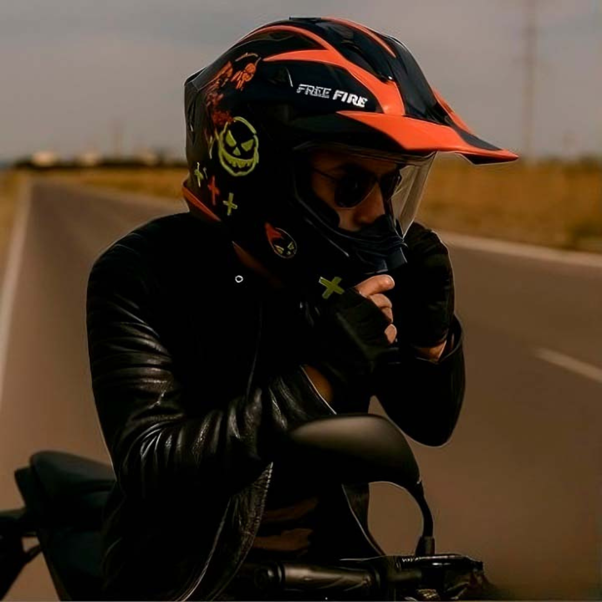 Foto 6 pulgar | Casco Para Motocicleta  Casco Integral Abatible Con Certificación Ece  Hombres Y Mujeres  Bluelander