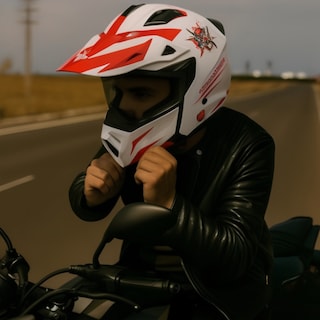 Foto 5 | Casco Para Motocicleta Casco Integral Abatible Con Certificación Ece Hombres Y Mujeres Bluelander