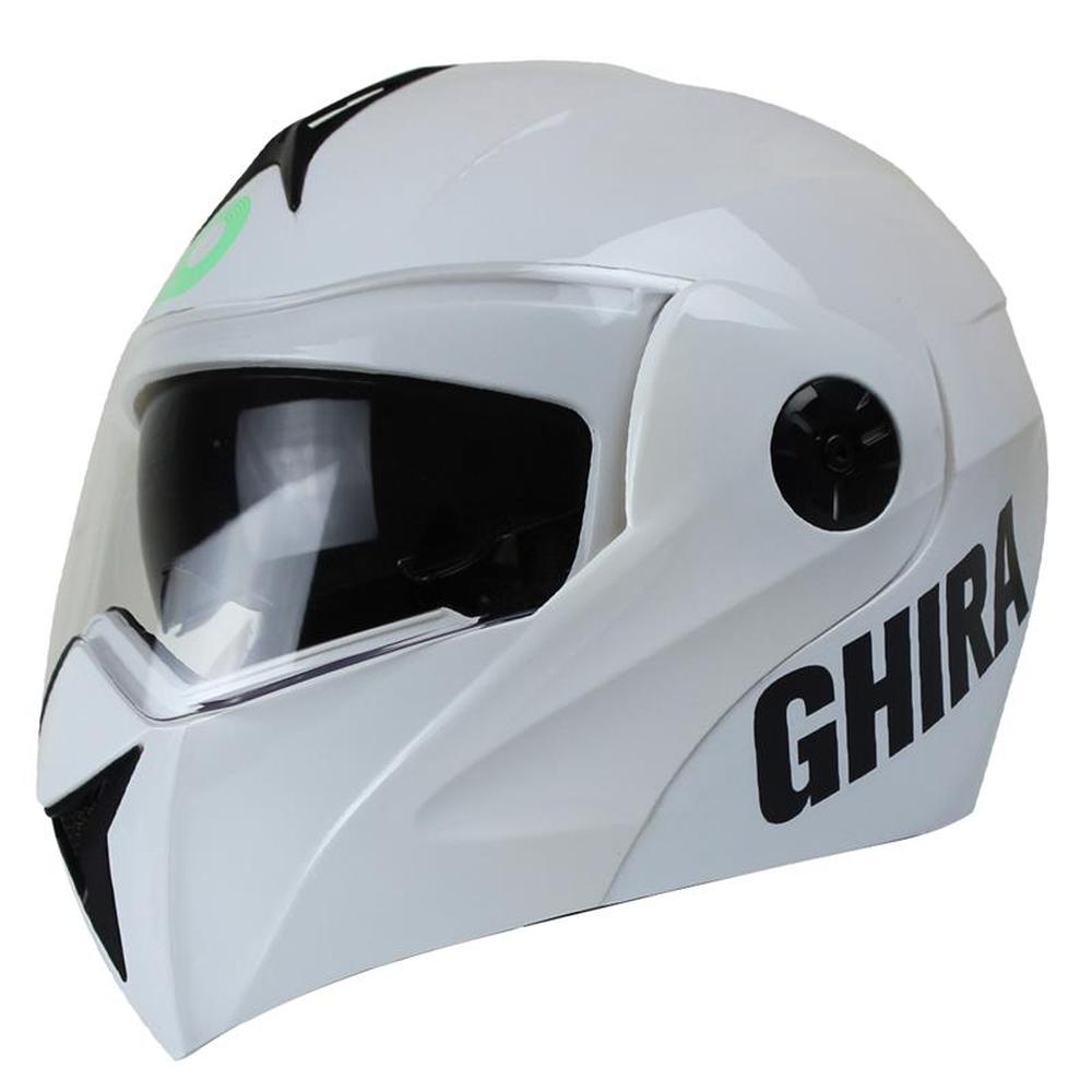 Foto 2 pulgar | Casco Ghira GH1000 Blanco Abatible SVS