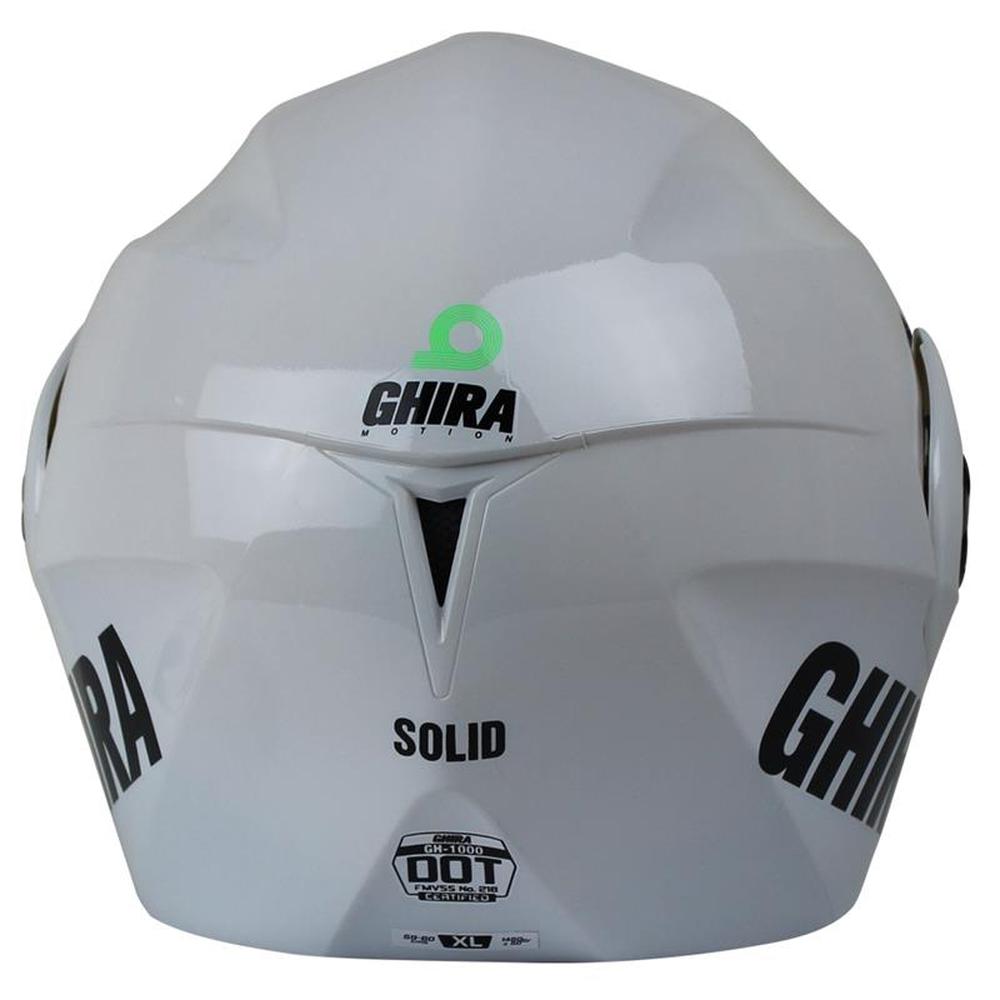 Foto 2 | Casco Ghira GH1000 Blanco Abatible SVS