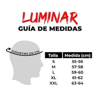 Foto 5 | Casco Roda Luminar Negro Mate C/led Abatible Svs Multicolor