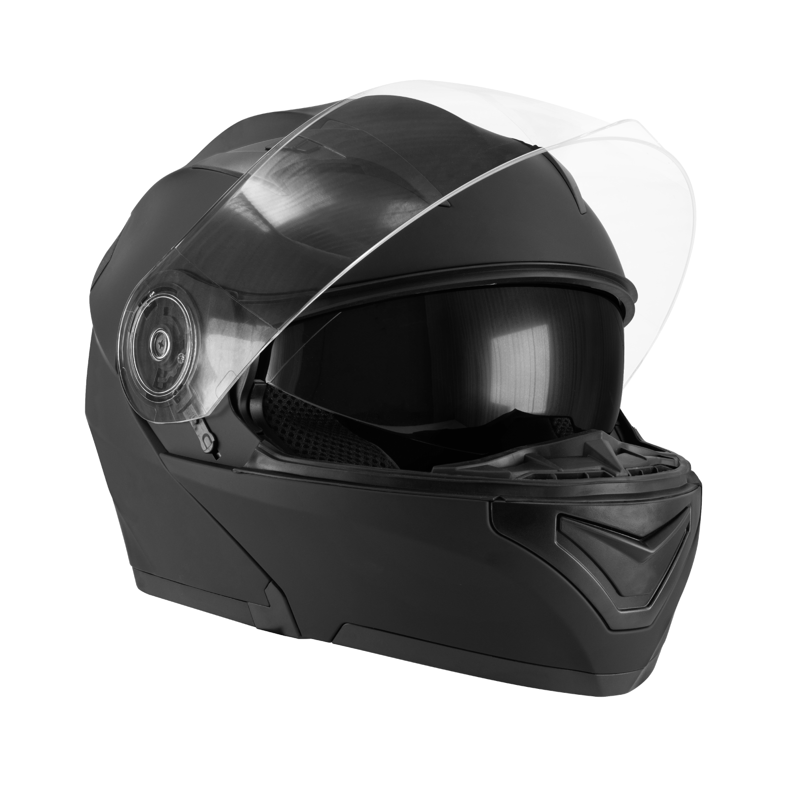 Foto 3 pulgar | Casco Modular De Motocicleta Onof Mh518 Abatible Color Negro Mate