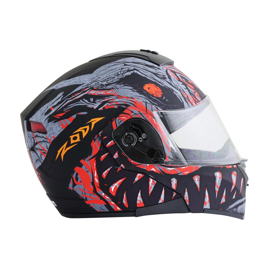 Casco Roda Luminar Mate Led Conde Rider Abatible