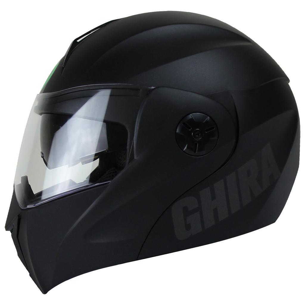 Casco Ghira Gh1000 Negro Mate Abatible Svs