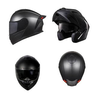 Foto 1 | Casco Edge Helmets Boston color Negro Talla M para Motociclista