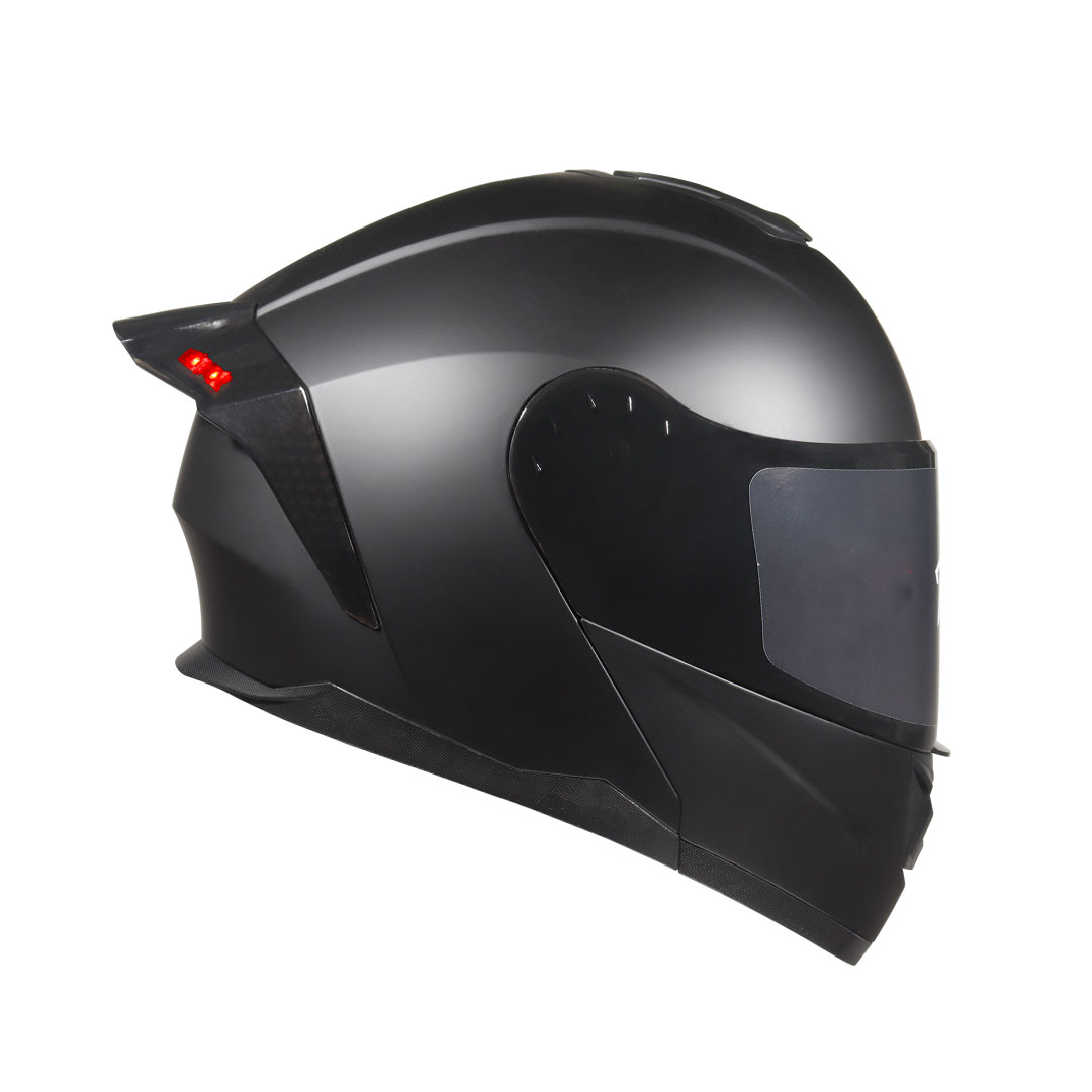 Foto 7 pulgar | Casco Edge Helmets Boston color Negro Talla M para Motociclista