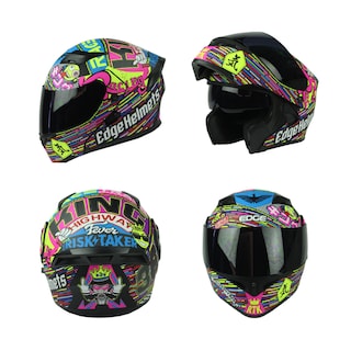 Foto 1 | Casco Abatible Edge RACING 360 Multicolor Talla G