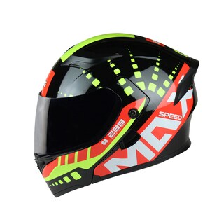 Foto 2 | Casco Edge Max Speed color Amarillo Talla L para Motociclista