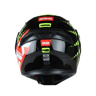 Foto 5 | Casco Edge Max Speed color Amarillo Talla L para Motociclista