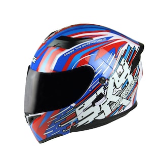 Foto 1 | Casco Edge Skybreaker color Azul Talla Xxl para Motociclista