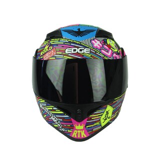 Foto 4 | Casco Abatible Edge Helmets Oficial Racing 360 color Purpura Certificado Dot Moto Talla S