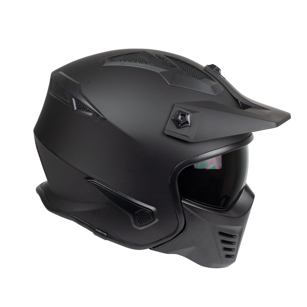 Foto 5 | Casco Edge Helmets color Negro Talla L para Motociclista