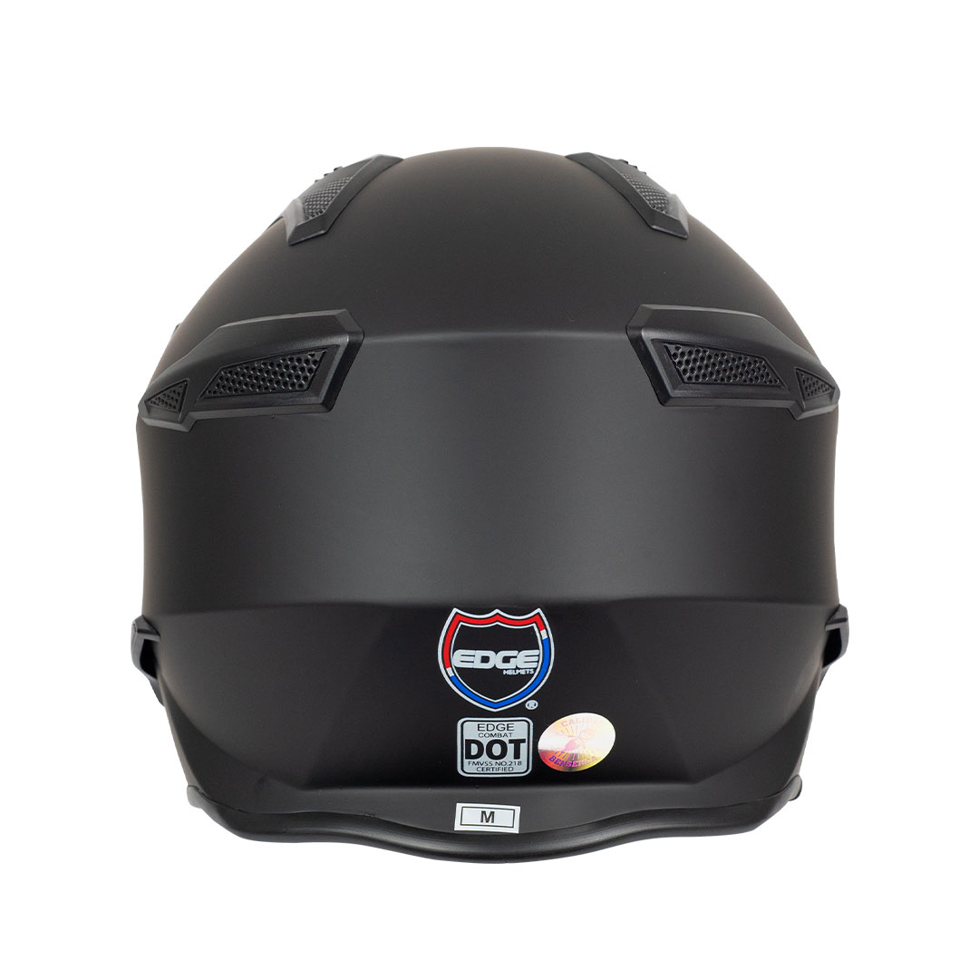 Foto 7 pulgar | Casco Edge Helmets color Negro Talla L para Motociclista