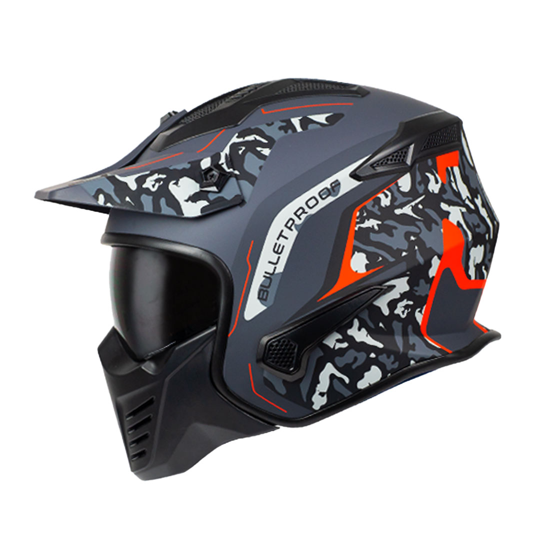 Foto 3 pulgar | Casco Edge Helmets color Negro Talla L para Motociclista