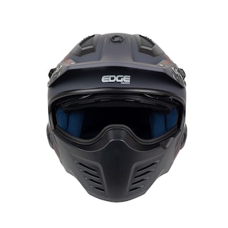 Foto 3 | Casco Edge Helmets color Negro Talla L para Motociclista
