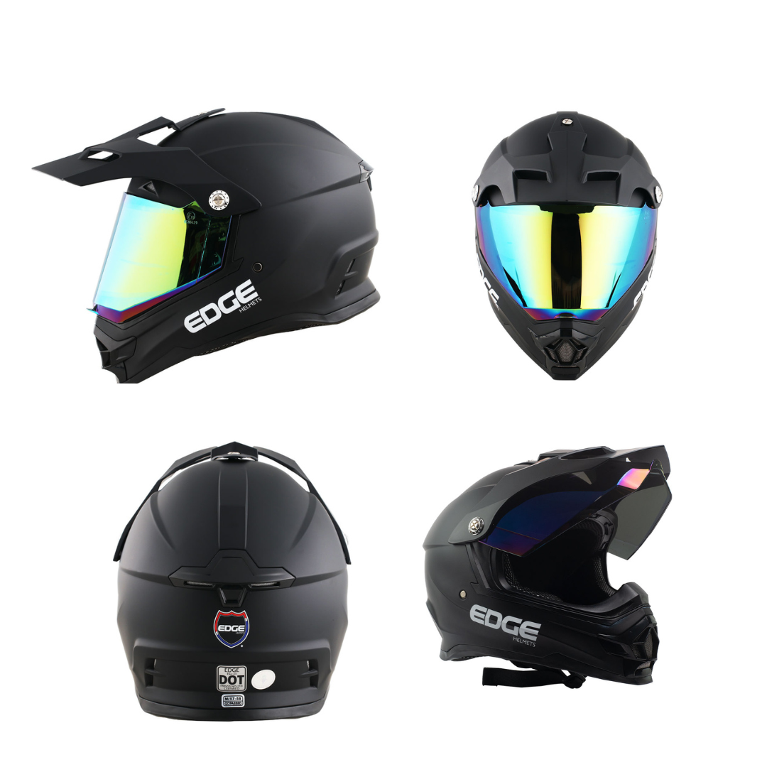 Foto 1 | Casco Edge Helmets color Negro Talla M para Motociclista