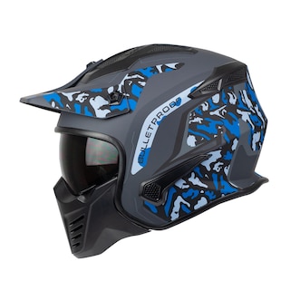 Foto 2 | Casco Edge Helmets color Negro Talla M para Motociclista