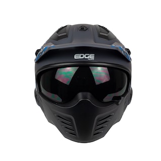 Foto 3 | Casco Edge Helmets color Negro Talla M para Motociclista