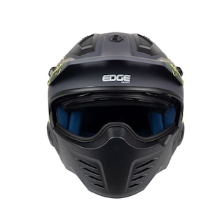 Foto 3 | Casco Edge Helmets color Negro Talla L para Motociclista
