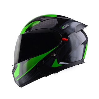 Foto 2 | Casco Abatible Para Moto Pilot K7 Edge Helmets Color Verde Talla M