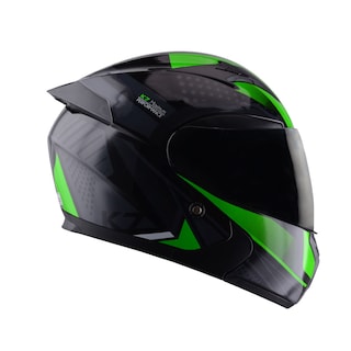 Foto 6 | Casco Abatible Para Moto Pilot K7 Edge Helmets Color Verde Talla M
