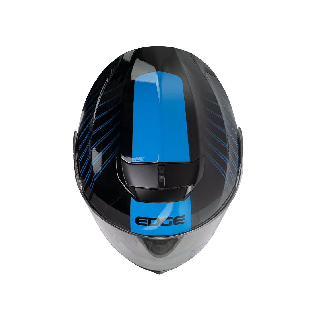 Foto 6 pulgar | Casco Abatible Edge Helmets Oficial Jet 2 Mx-7 Azul Certificado Dot Moto