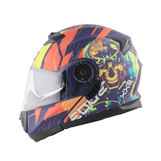 Foto 2 | Casco Abatible Edge Helmets Oficial Euforia Naranja