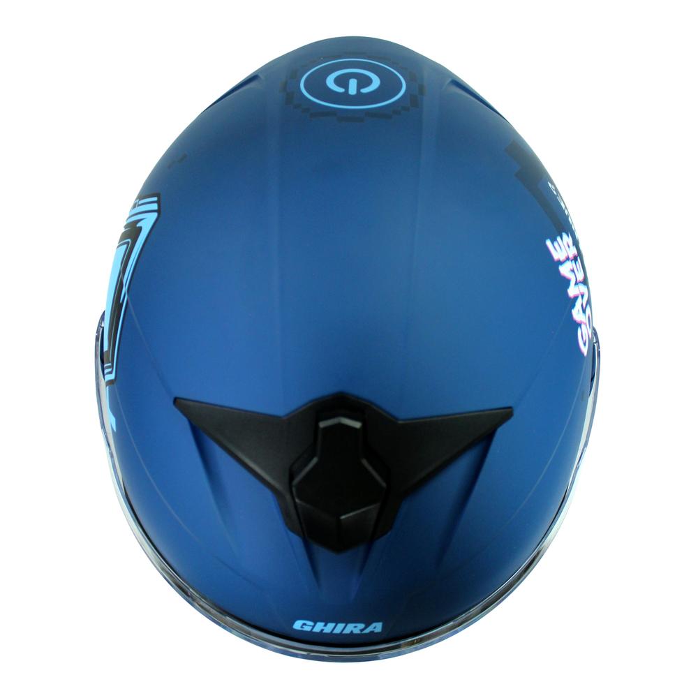 Foto 5 | Casco Ghira Gh1000pro Azul Mate Gamer Continue Abatible Svs Azul