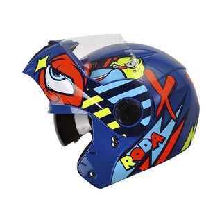 Foto 2 | Casco Roda Kids Azul Ware Abatible Svs Azul