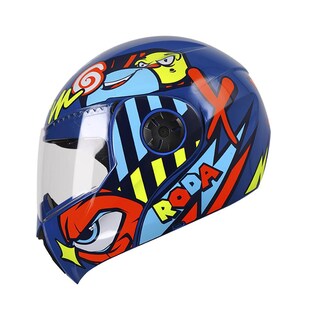 Foto 3 | Casco Roda Kids Azul Ware Abatible Svs Azul