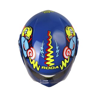 Foto 5 | Casco Roda Kids Azul Ware Abatible Svs Azul