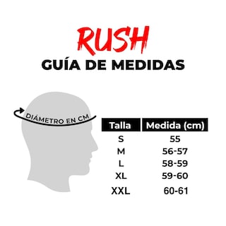 Foto 4 | Casco Roda Rush Blanco Logo Gris Abatible Svs