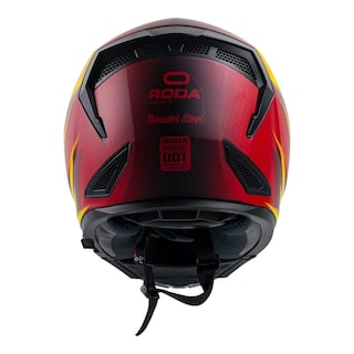 Foto 5 | Casco Roda Revenge Pro Rojo Mate Thunder Steel Abatible Svs Rojo