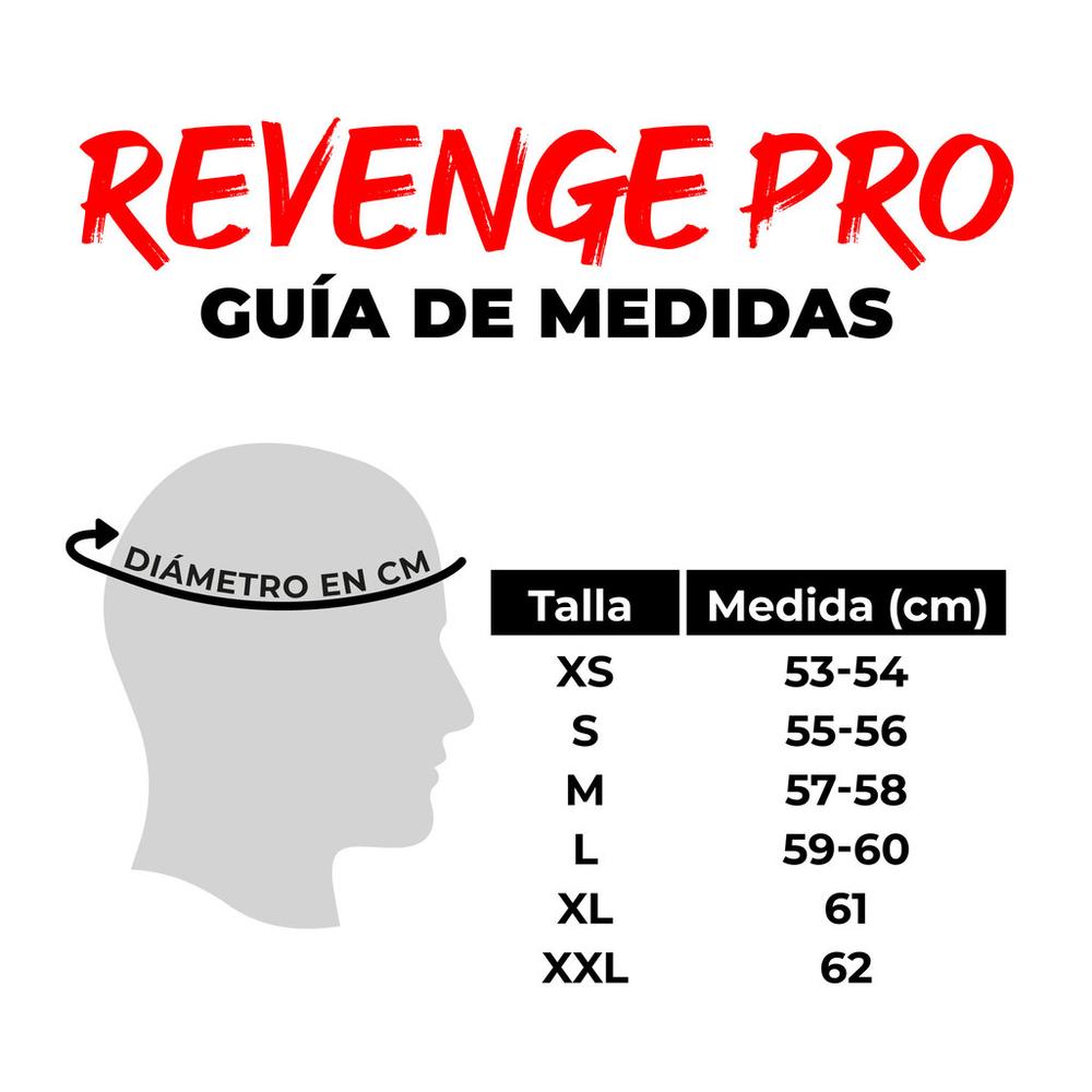 Foto 8 pulgar | Casco Roda Revenge Pro Rojo Mate Thunder Steel Abatible Svs Rojo