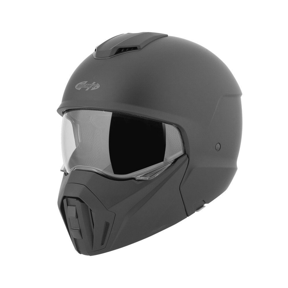 Casco Abierto Joe Rocket Rkt 250 Solid Matte Negro + Mica Iridium