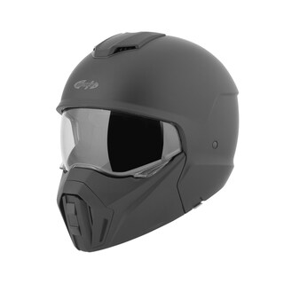 Foto 1 | Casco Abierto Joe Rocket Rkt 250 Solid Matte Negro + Mica Iridium
